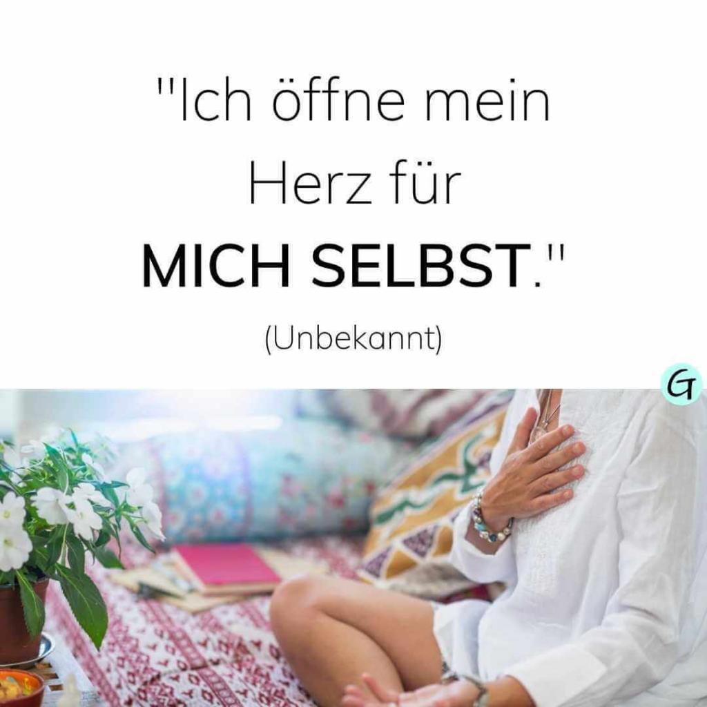 Sich selbst lieben Selbstliebe lernen Tipps & Sprüche
